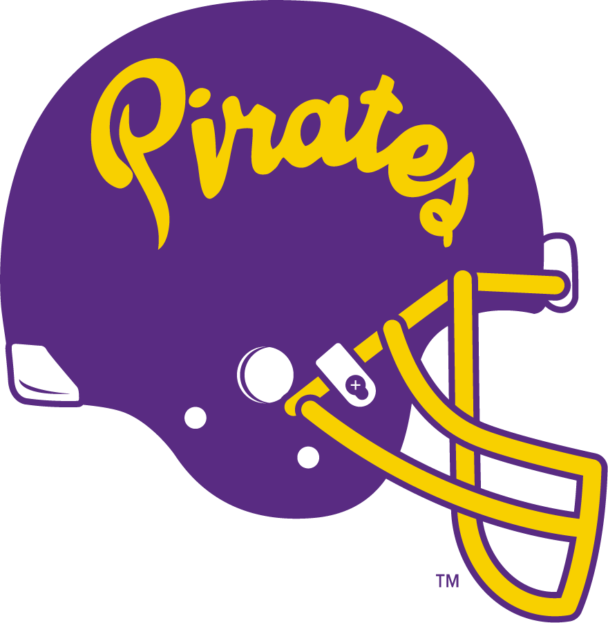 East Carolina Pirates 1979-1988 Helmet Logo diy DTF decal sticker